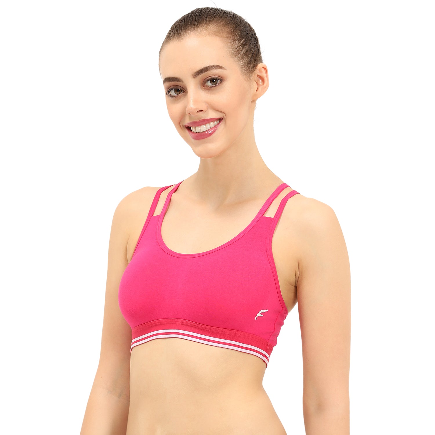 Padded Non-Wired Full Coverage Sports Bra