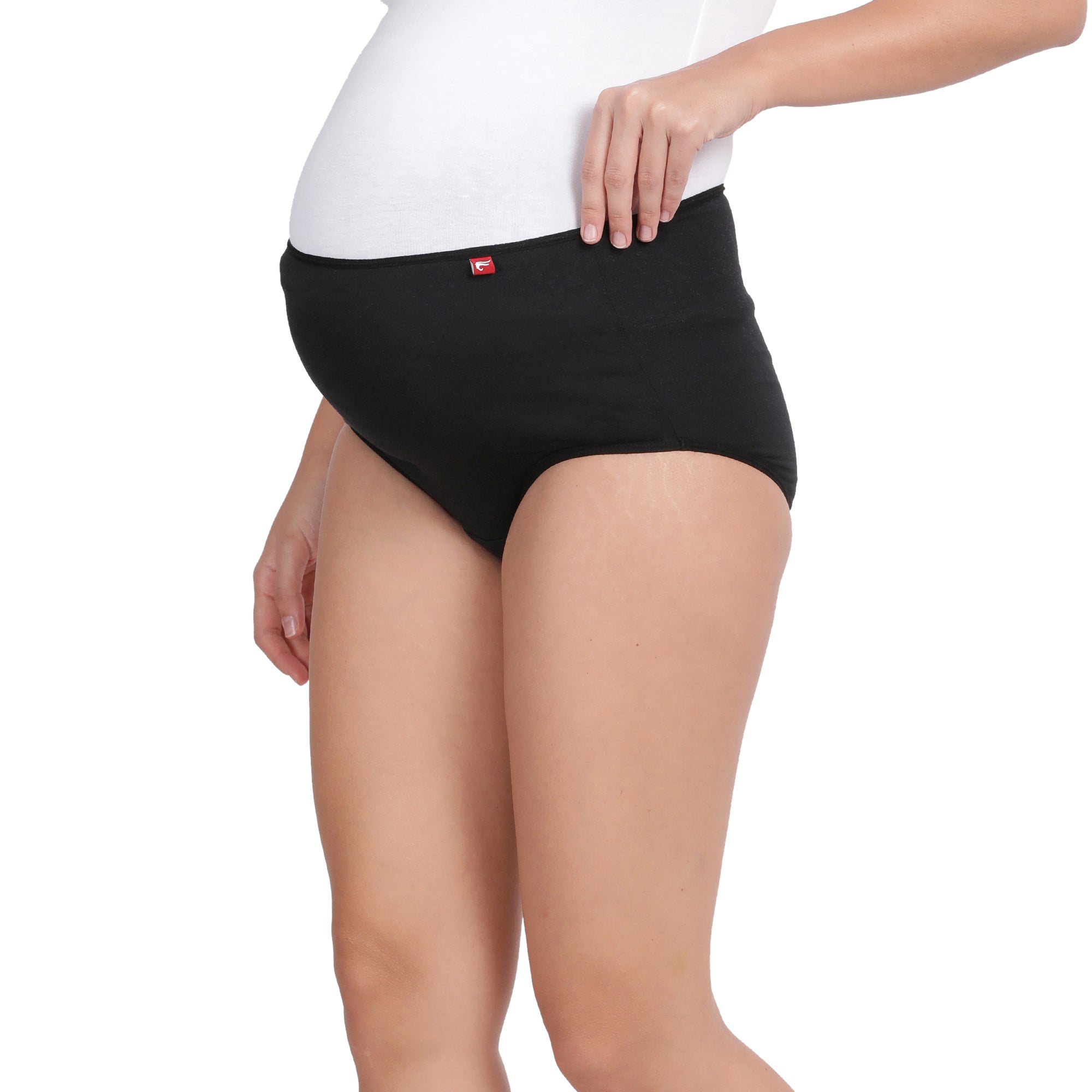 High Rise 3/4th Coverage Maternity Panty