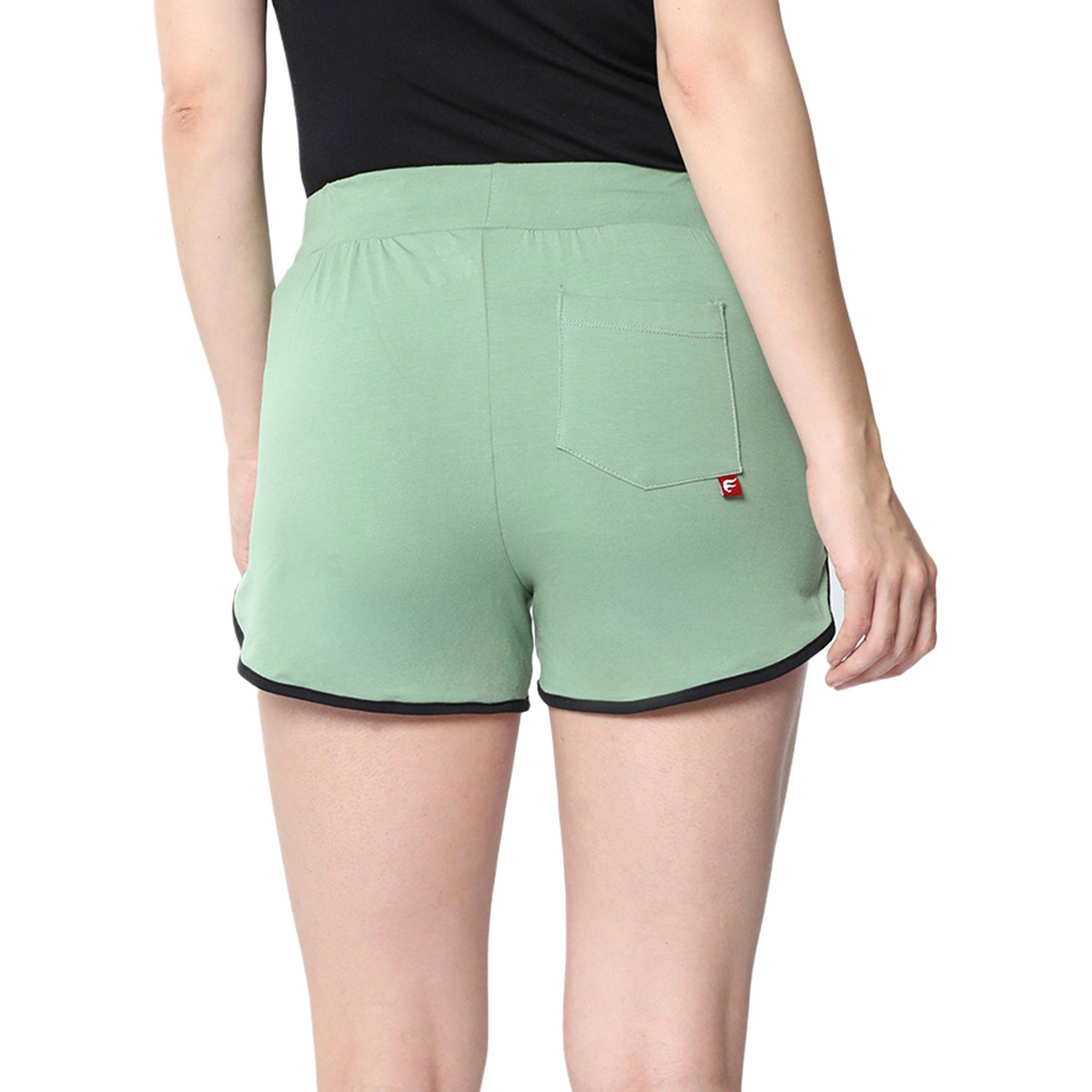 Women Relaxed Fit Dolphin Shorts