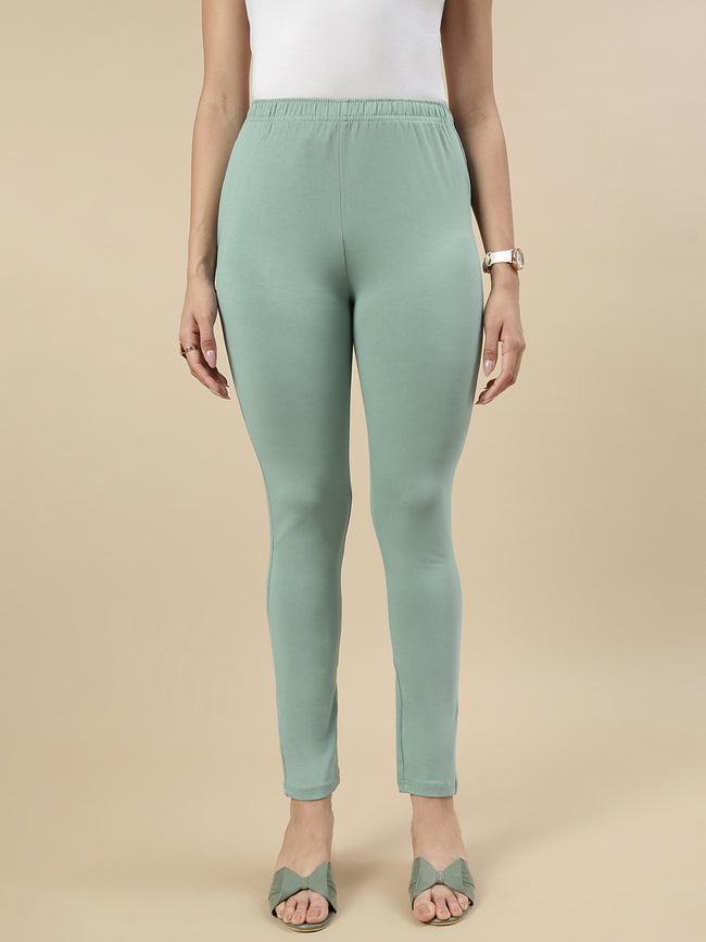 Women Green Casual Pants