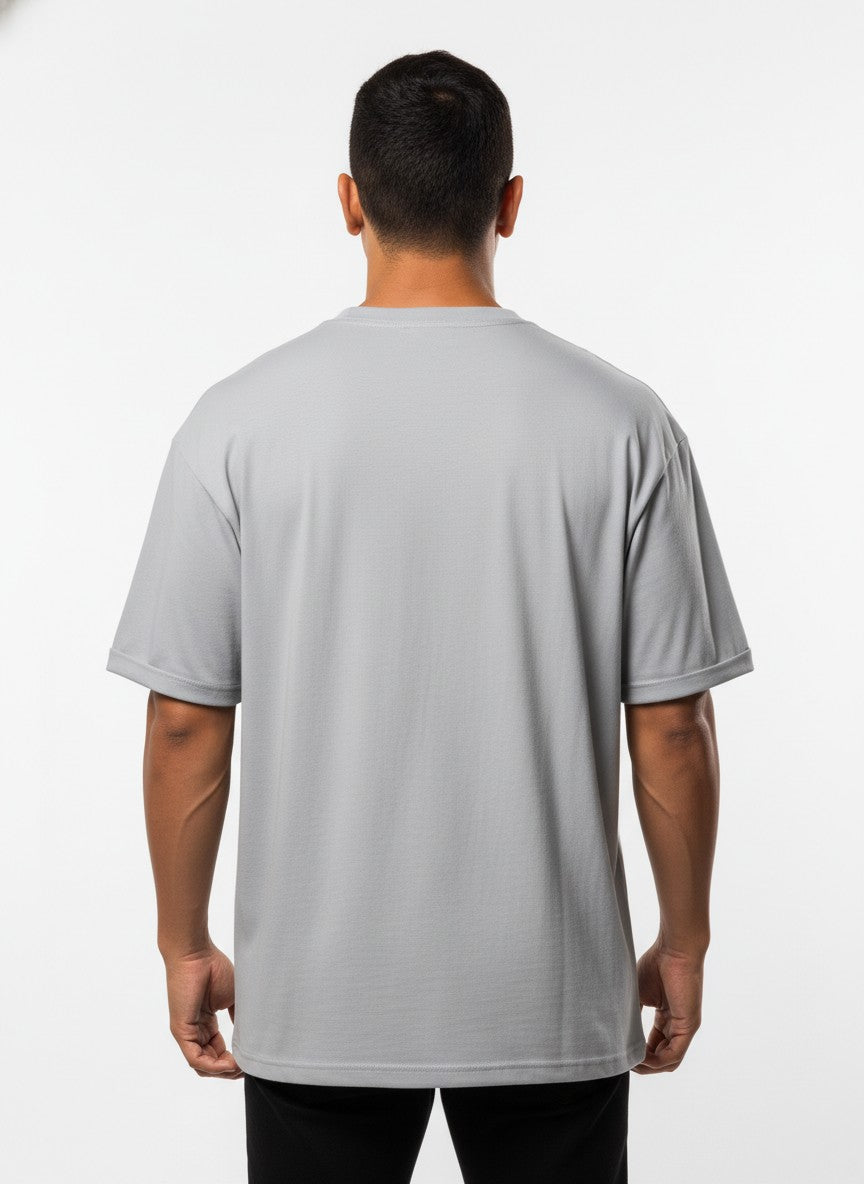 Men Oversized Cotton Printed T-Shirt