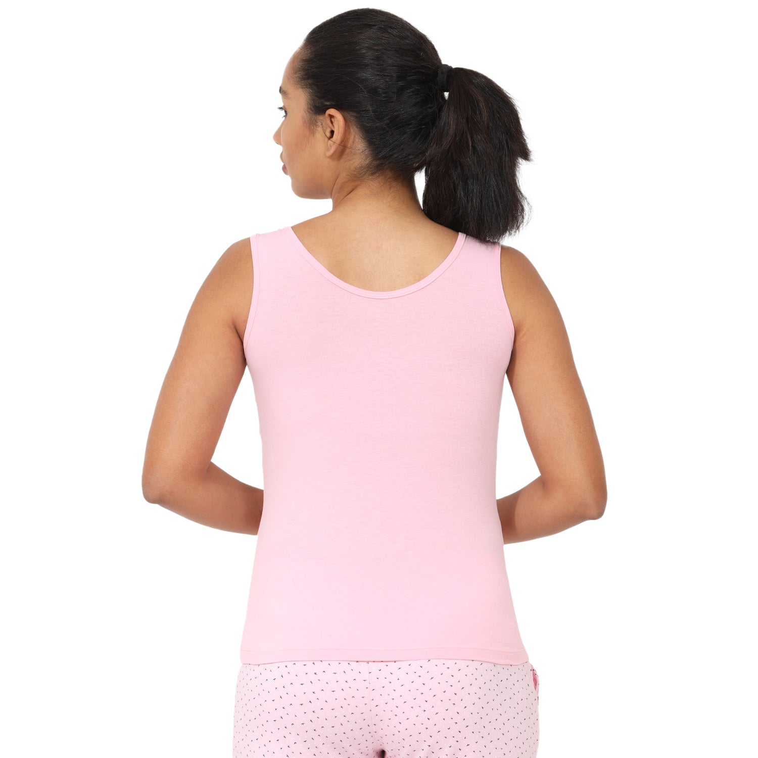 Regular Fit U-Neck Short Length Tank Top