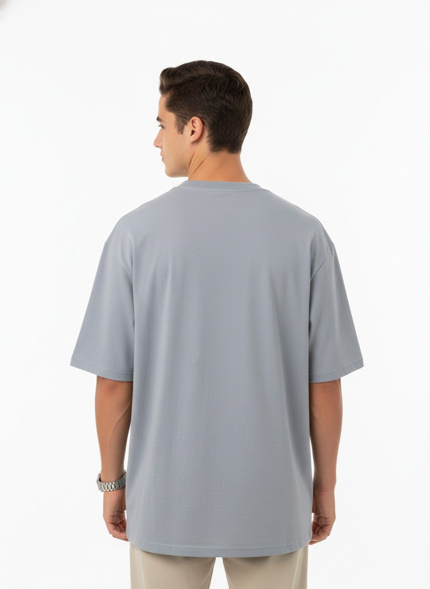 Men Oversized Cotton Printed T-Shirt