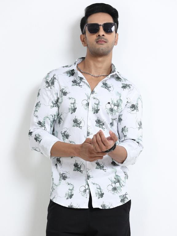 Men Premium Printed Casual Shirt