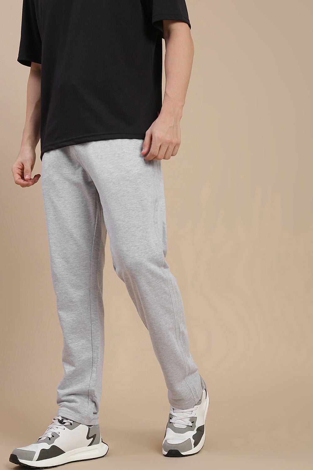 Men Grey Basic Jogger