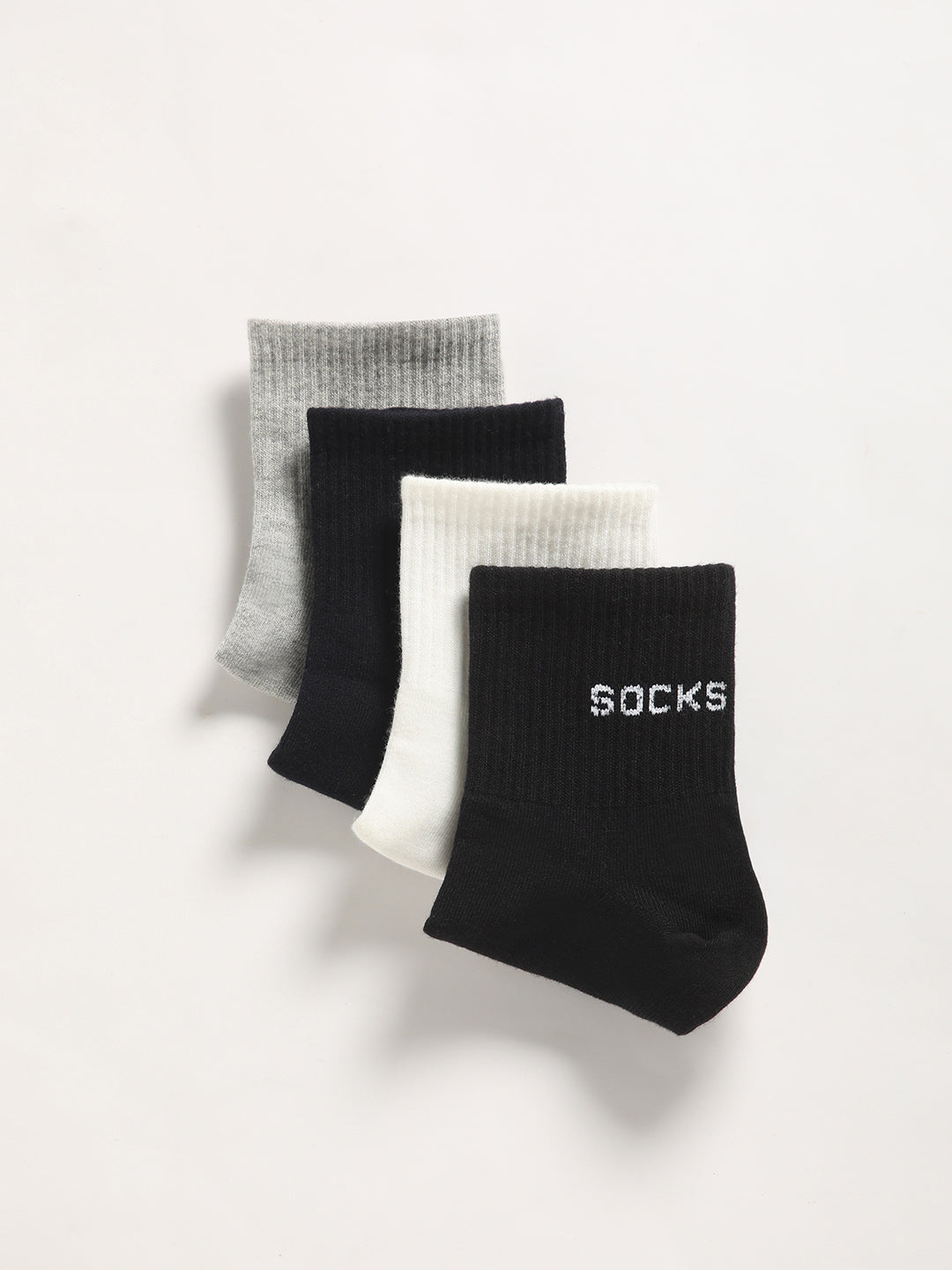 Men Pack of 4 Above Ankle Length Socks