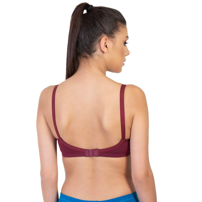 Non-Padded Non-Wired 3/4th Coverage Minimizer Bra