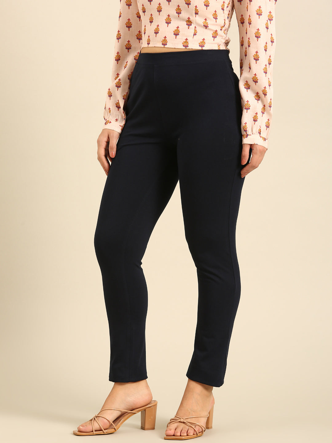 Women Black Casual Pants