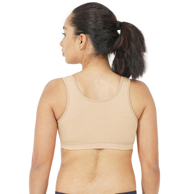 Non-Padded Non-Wired Full Coverage Sports Bra