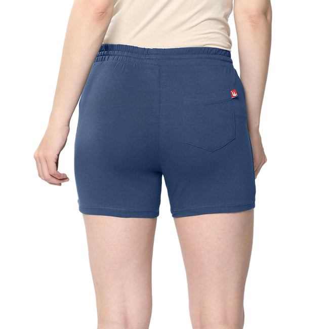 Women Blue Hot Shorts