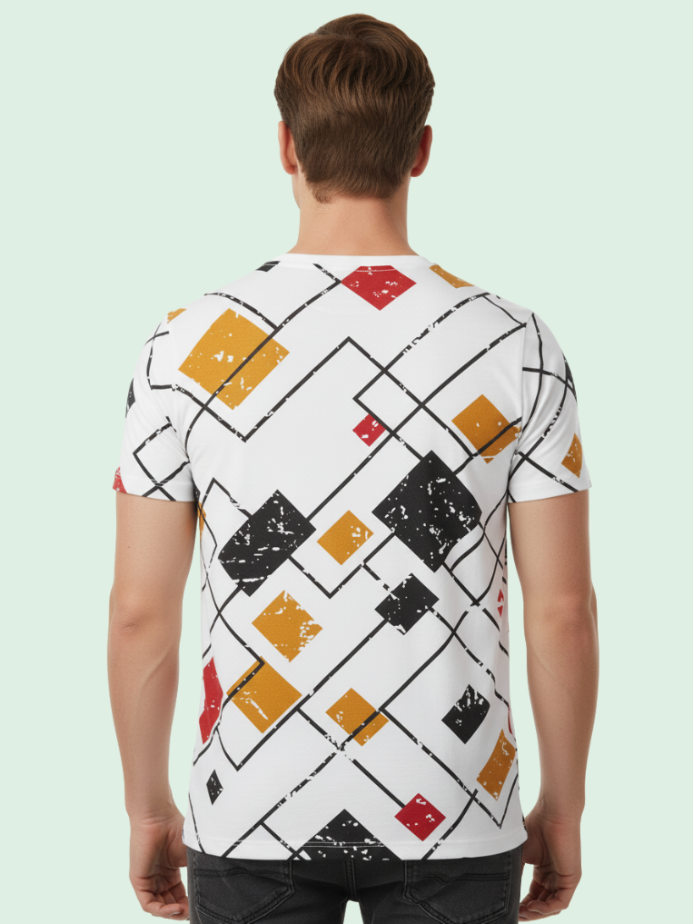 Men All-Over Cotton T-Shirt