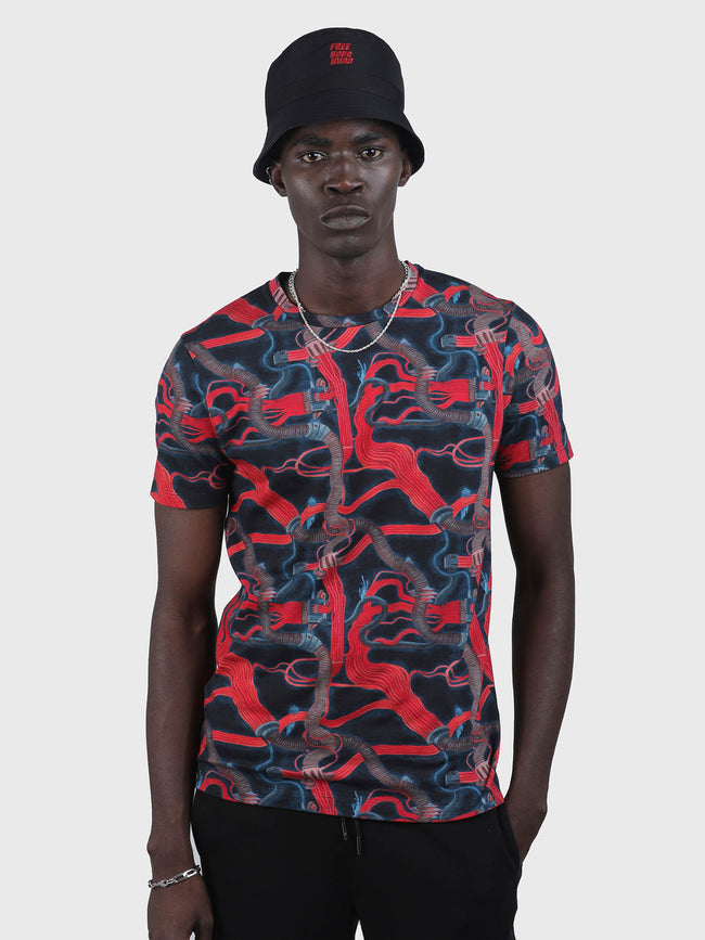 Men Visceral Wires Tee