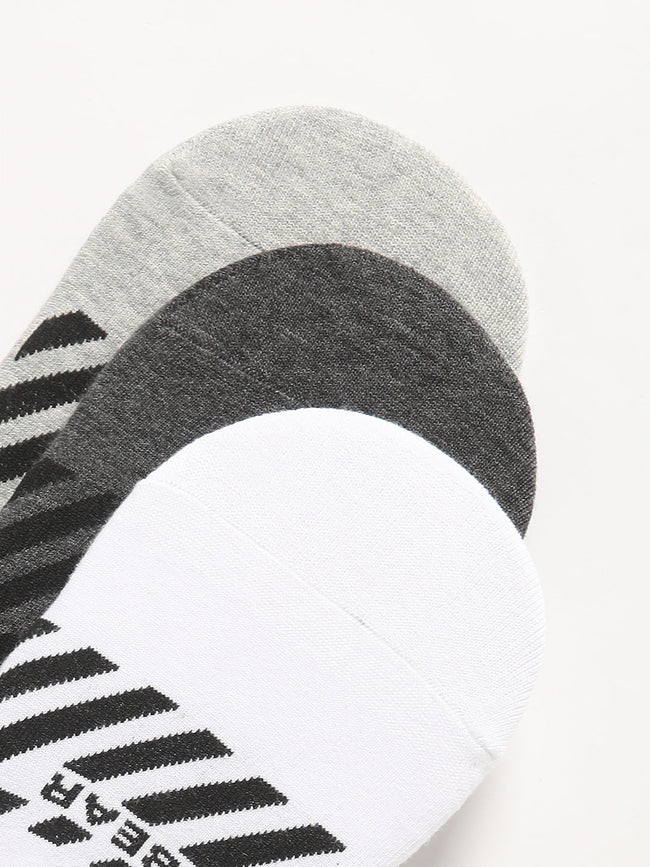 Men Pack of 3 Striped Ankle Length Socks