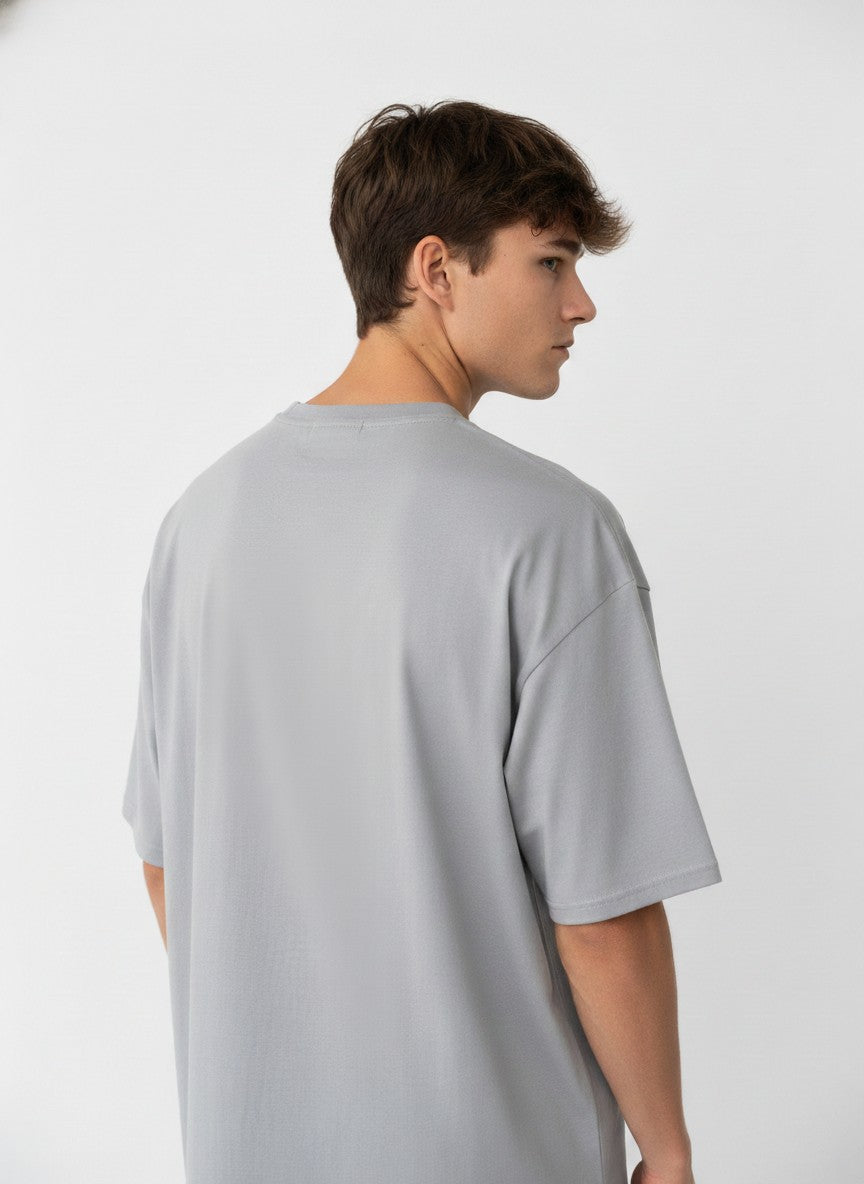 Men Oversized Cotton Printed T-Shirt