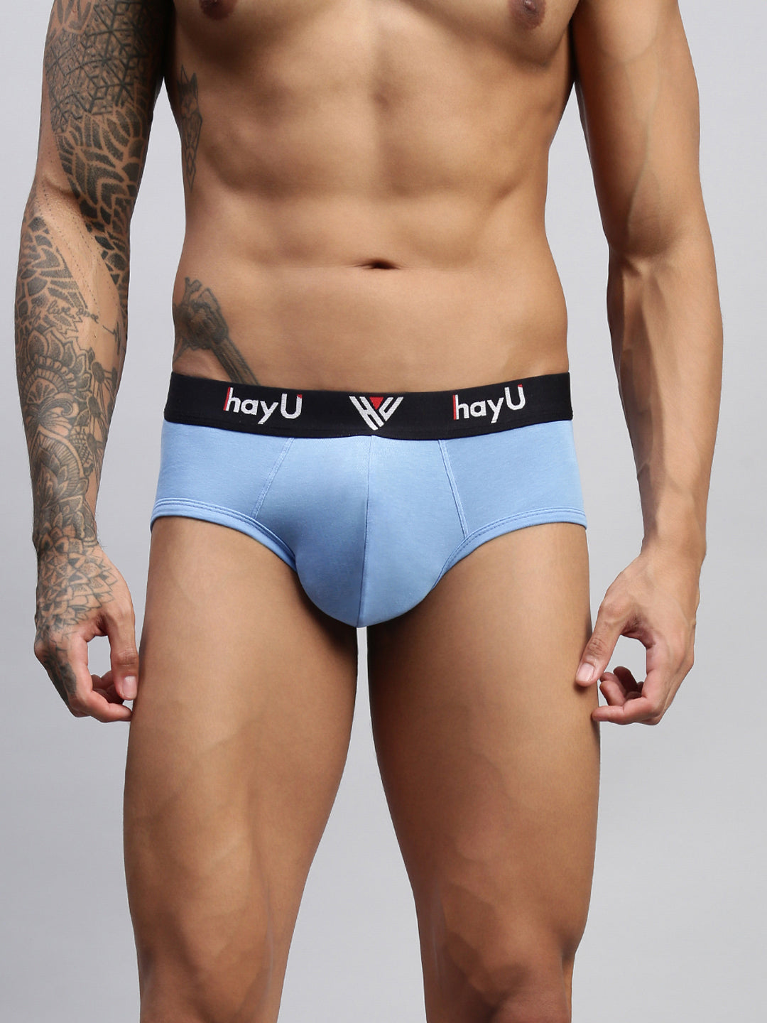 Men Pack of 2 Cotton Elastane Briefs