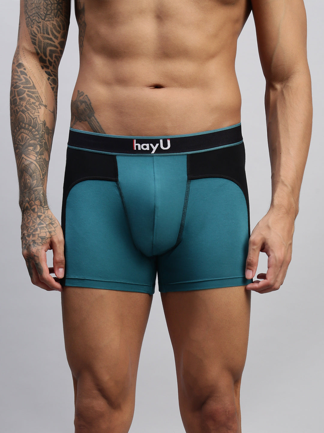Men Teal Modal Trunks