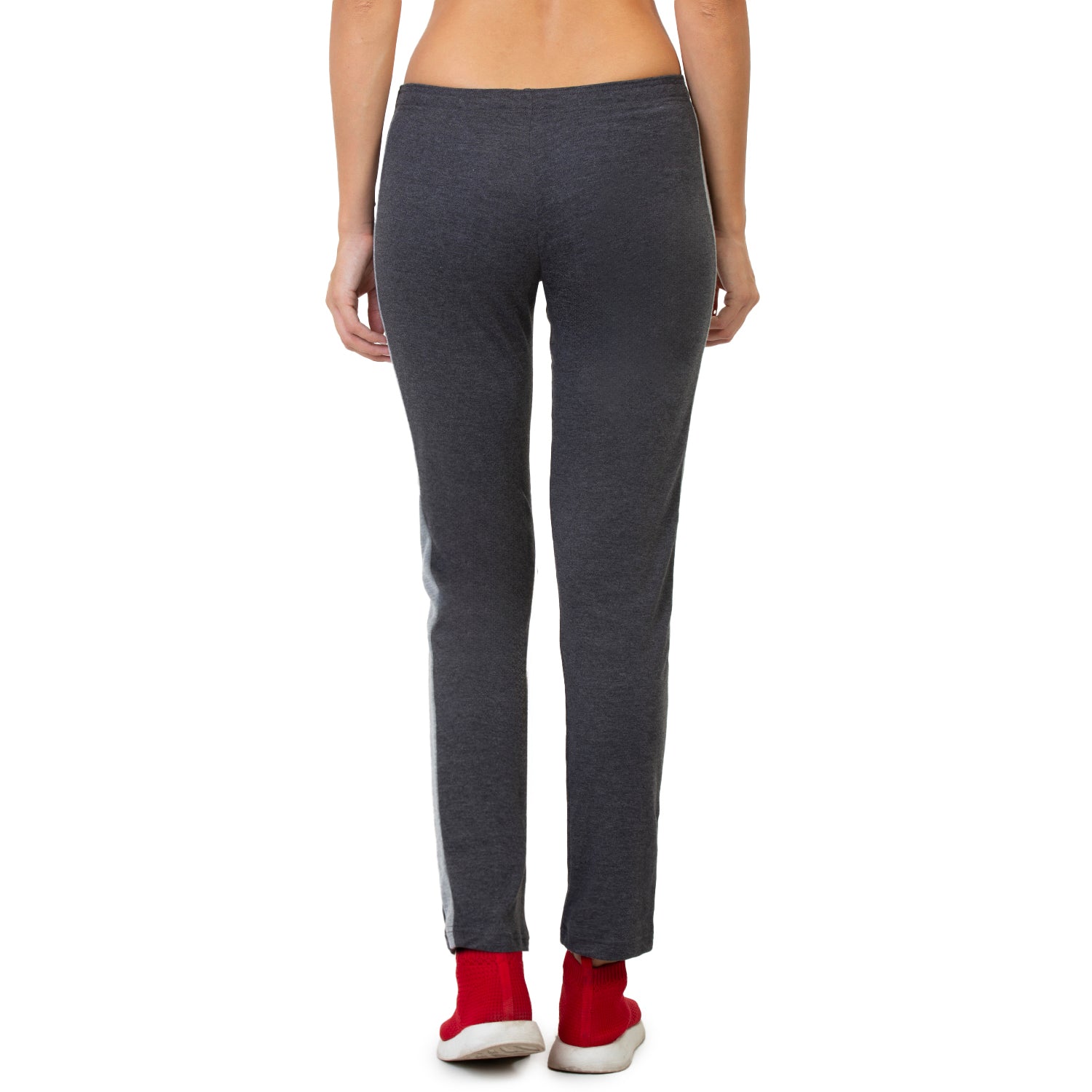 Women Grey Ankle Length Track Pant