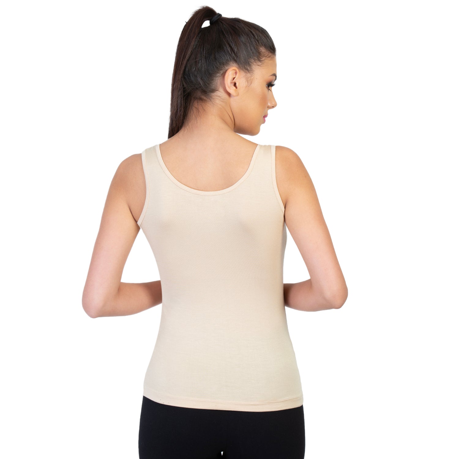 Regular Fit U-Neck Short Length Tank Top