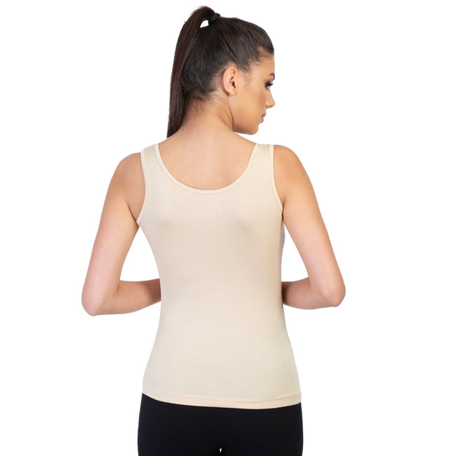 Regular Fit U-Neck Short Length Tank Top
