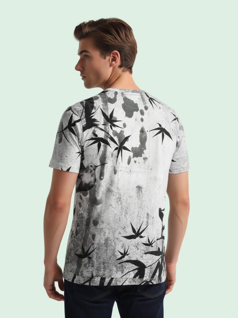 Men All-Over Cotton T-Shirt