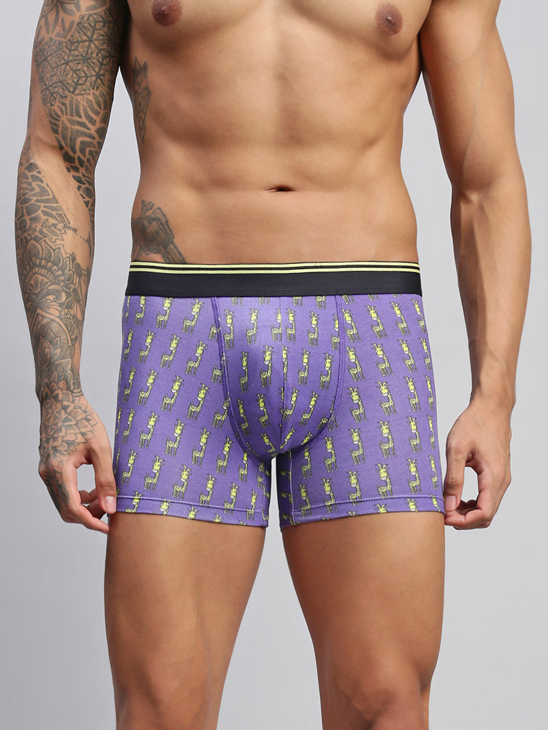Men Pack of 2 Modal Printed Trunks