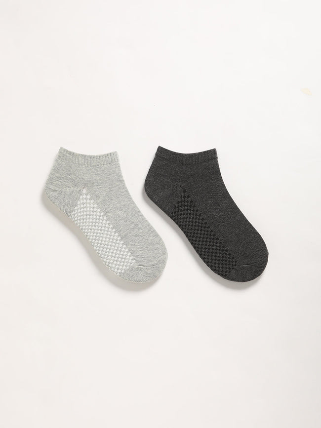 Men Pack of 2 Ankle Length Socks