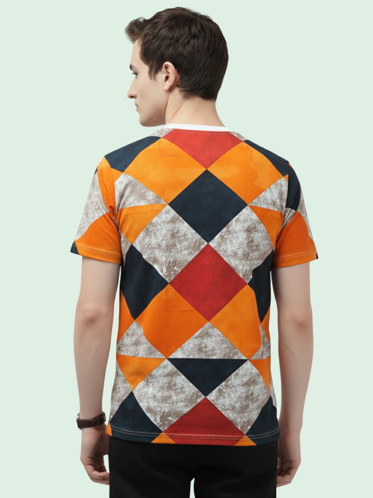 Men All-Over Cotton T-Shirt