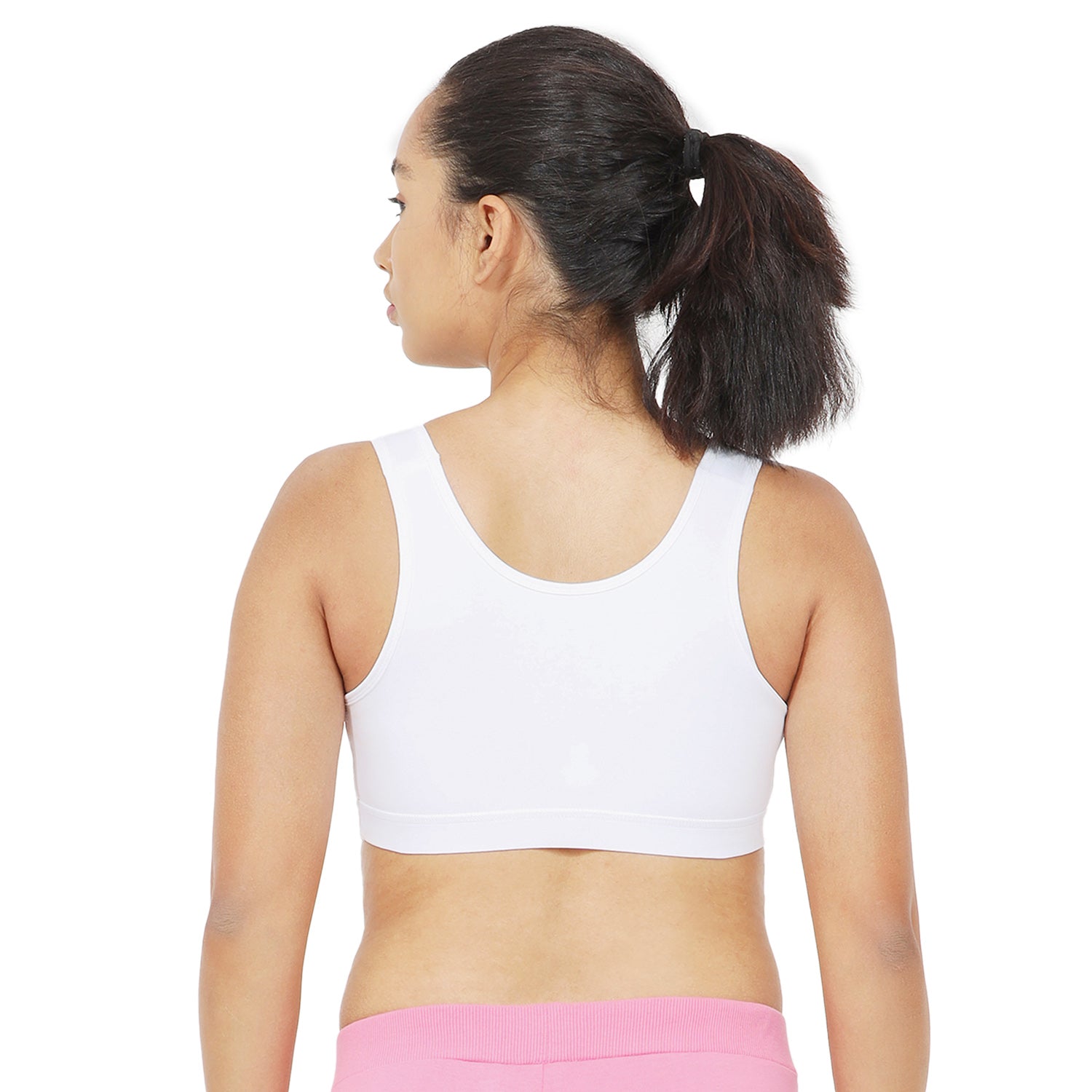 Non-Padded Non-Wired Full Coverage Sports Bra