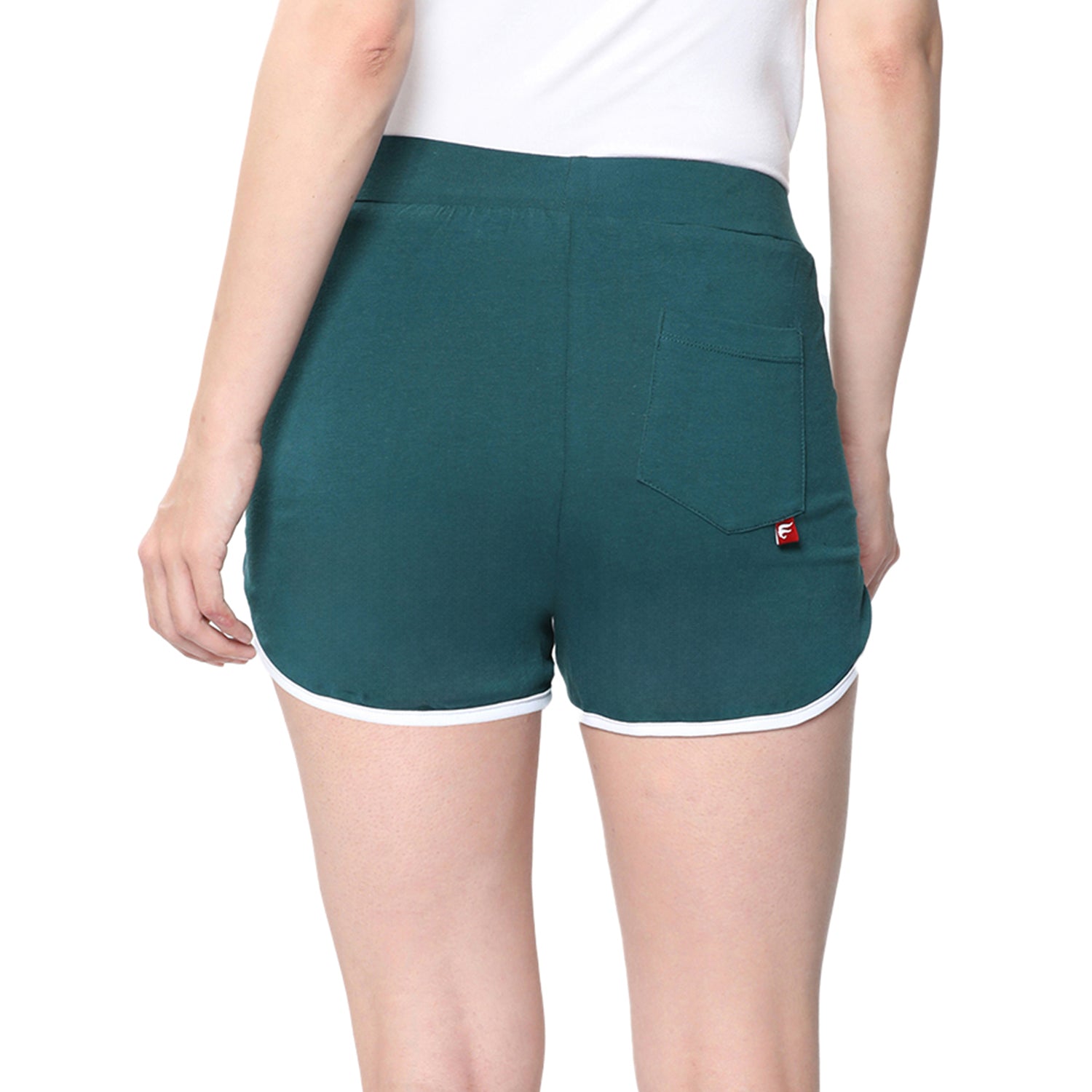Women Relaxed Fit Dolphin Shorts