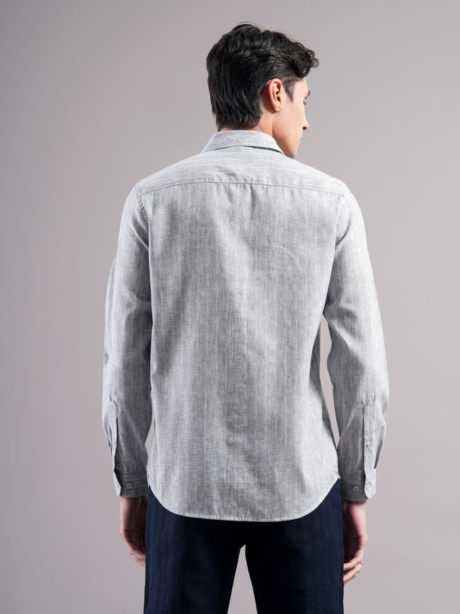 Men Polycotton Striped Shirts