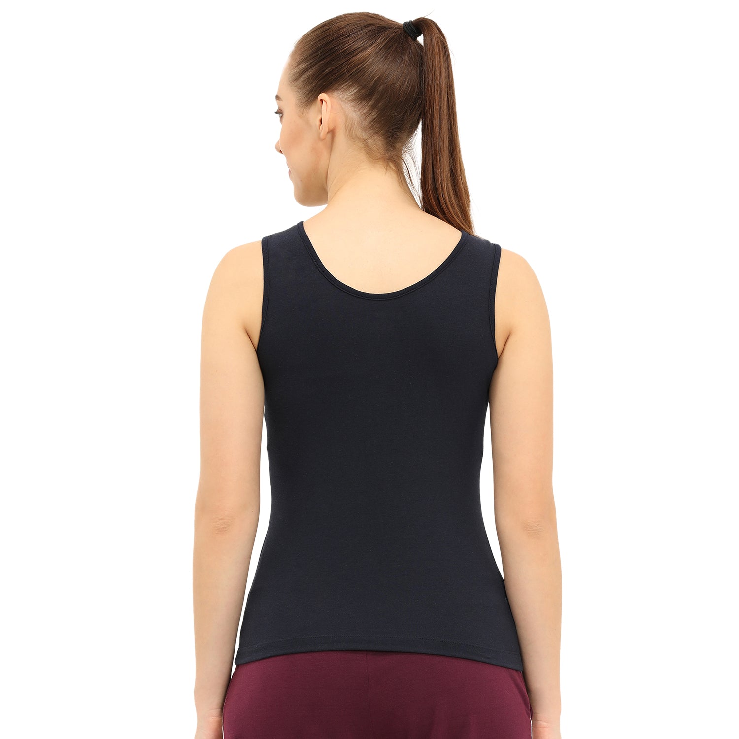 Regular Fit U-Neck Short Length Tank Top