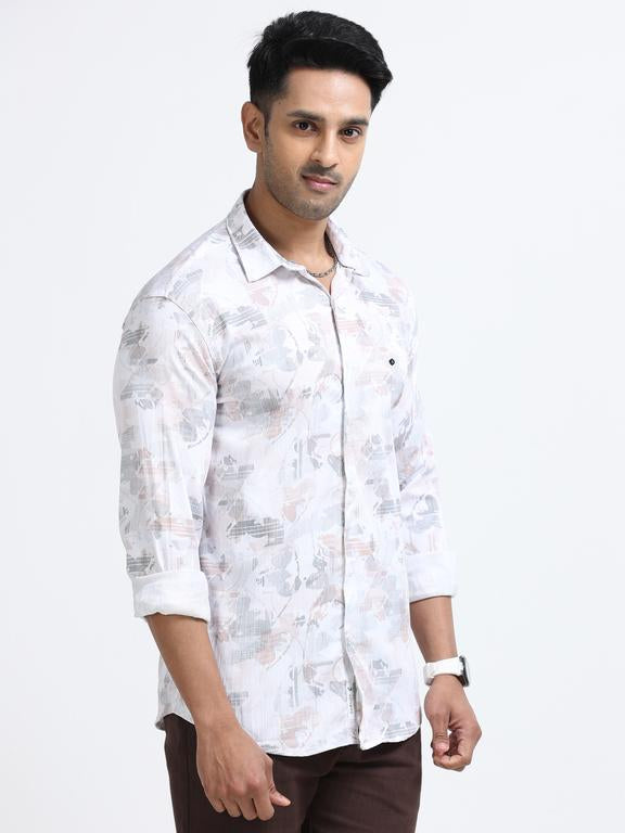Men Premium Printed Casual Shirt