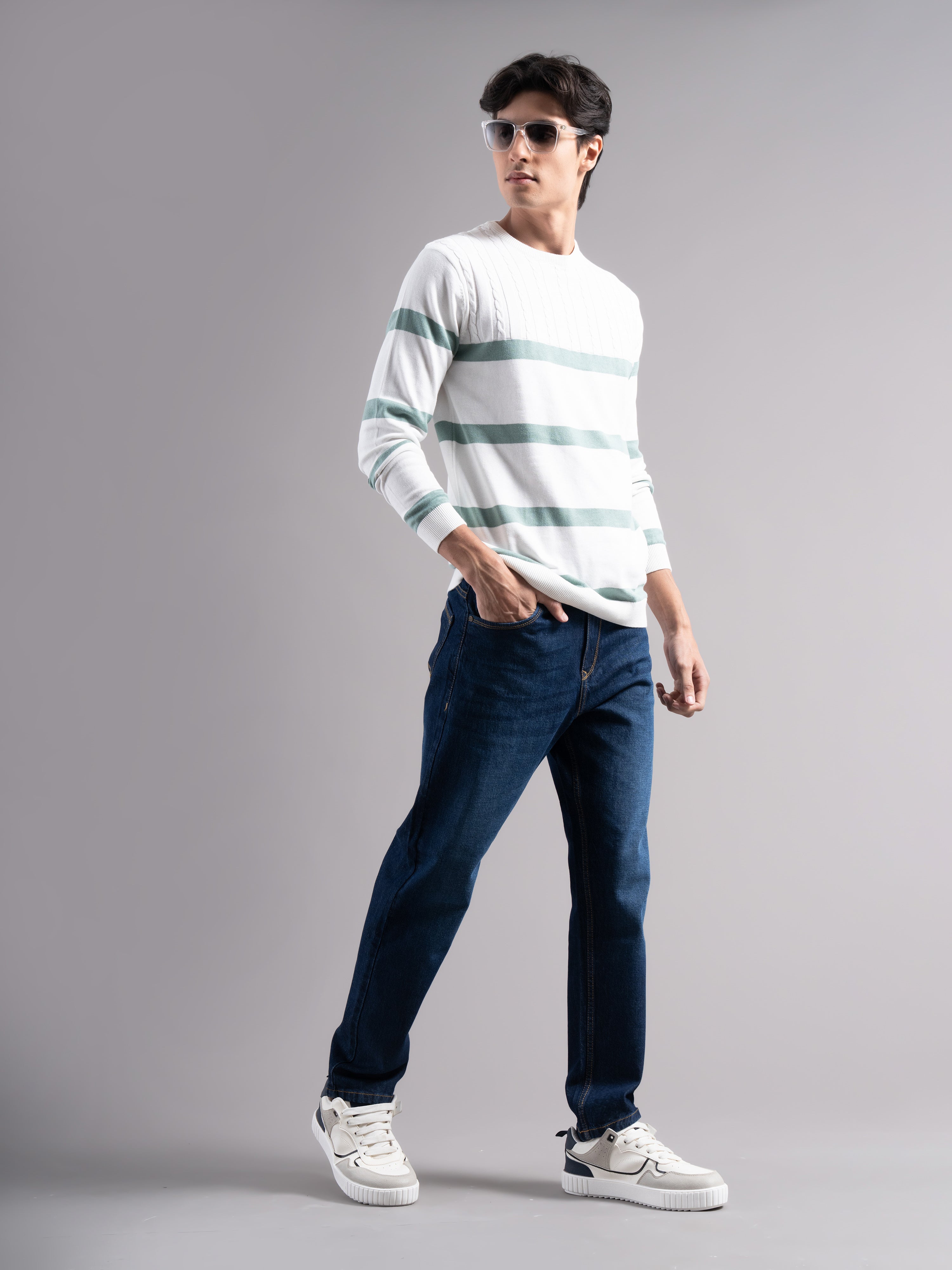 Men Blue Regular Fit Jeans