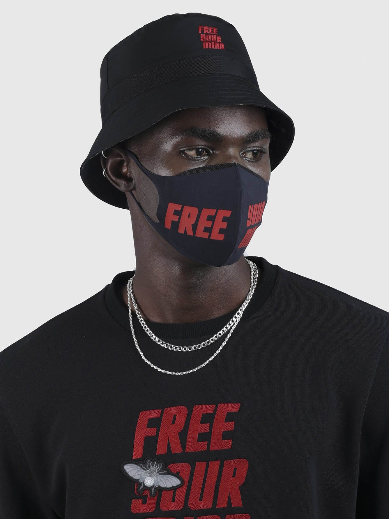 Unisex Reversible  Bucket Hat