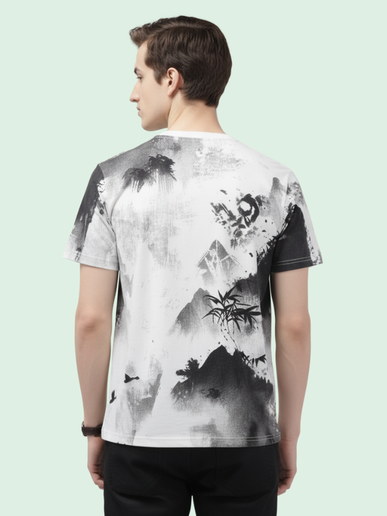 Men All-Over Cotton T-Shirt