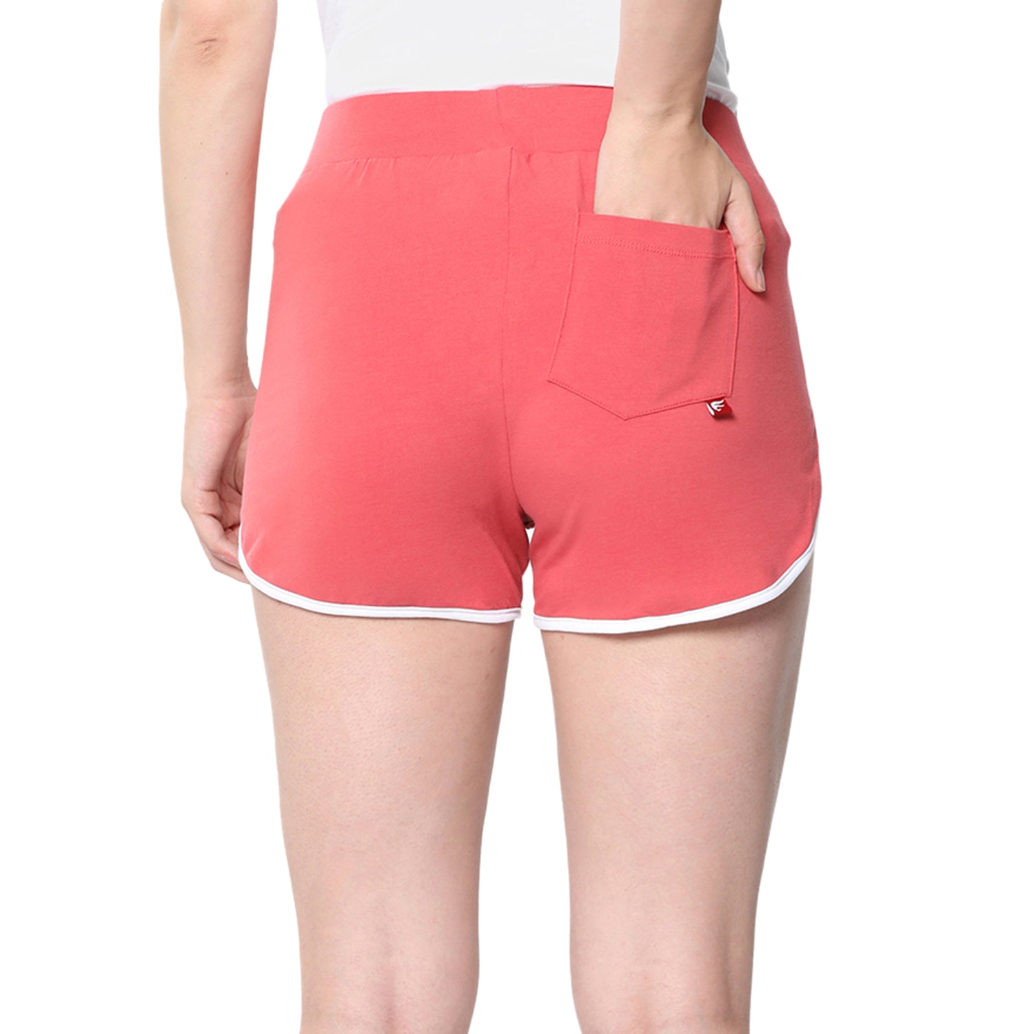 Women Relaxed Fit Dolphin Shorts