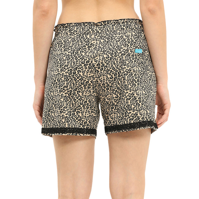 Women Regular Fit Night Shorts