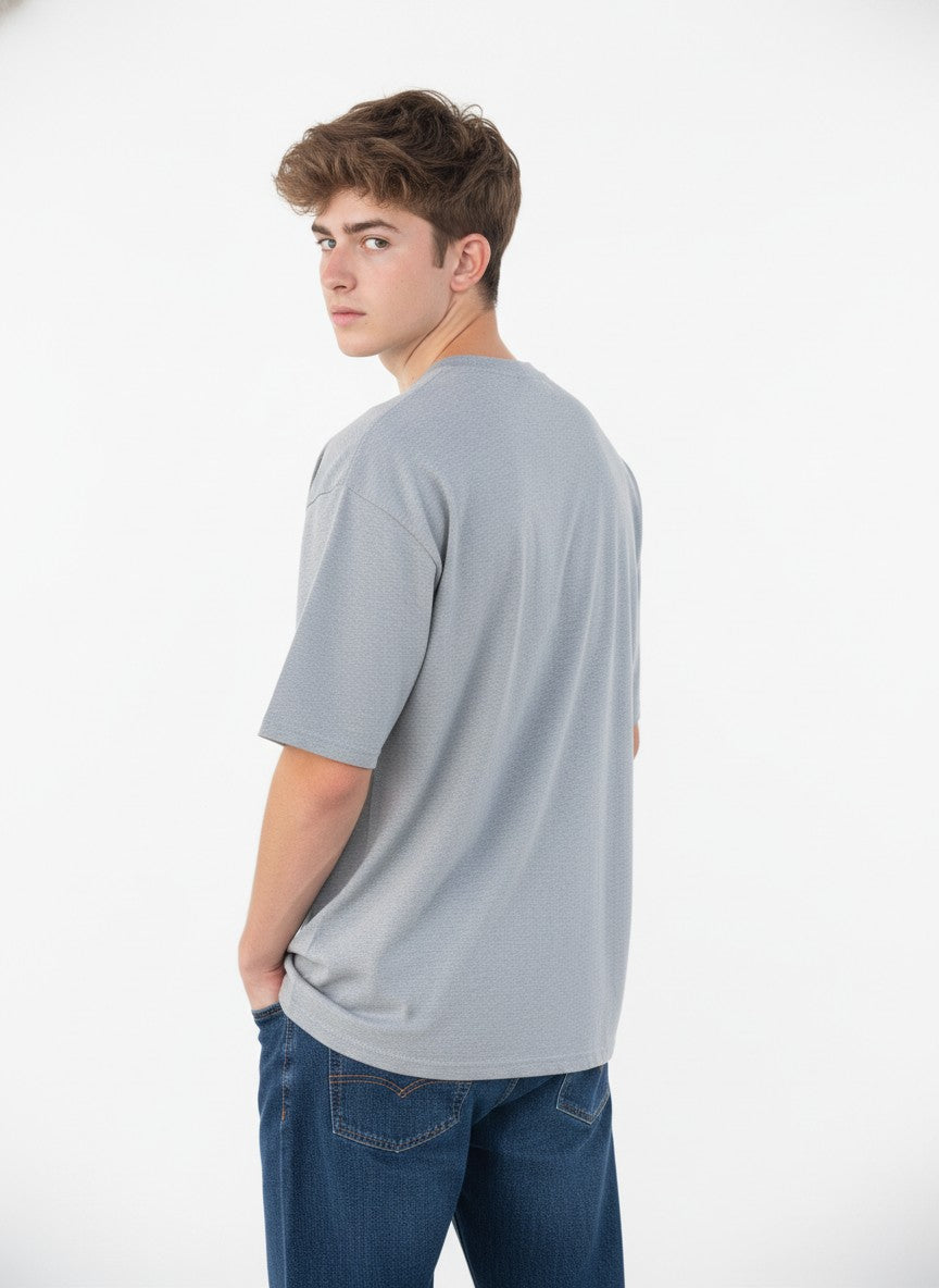 Men Oversized Cotton Printed T-Shirt