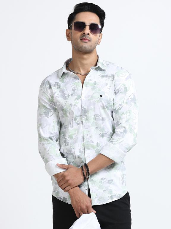 Men Premium Printed Casual Shirt