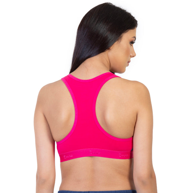 Non-Padded Non-Wired Full Coverage Sports Bra