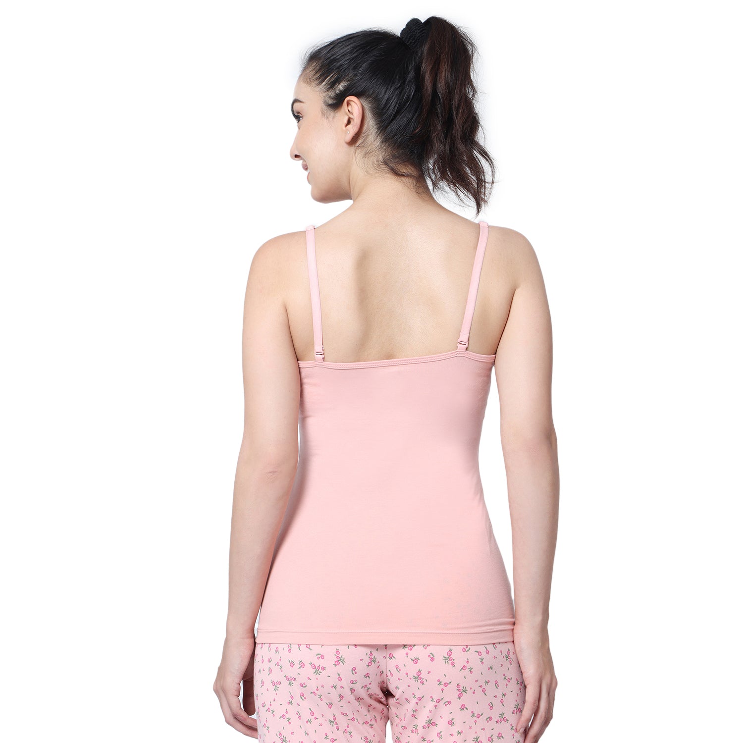 Relaxed Fit Scoop Neck Short Length Camisole