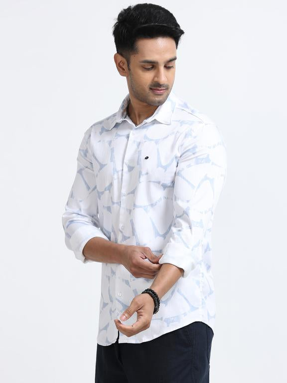 Men Premium Printed Casual Shirt