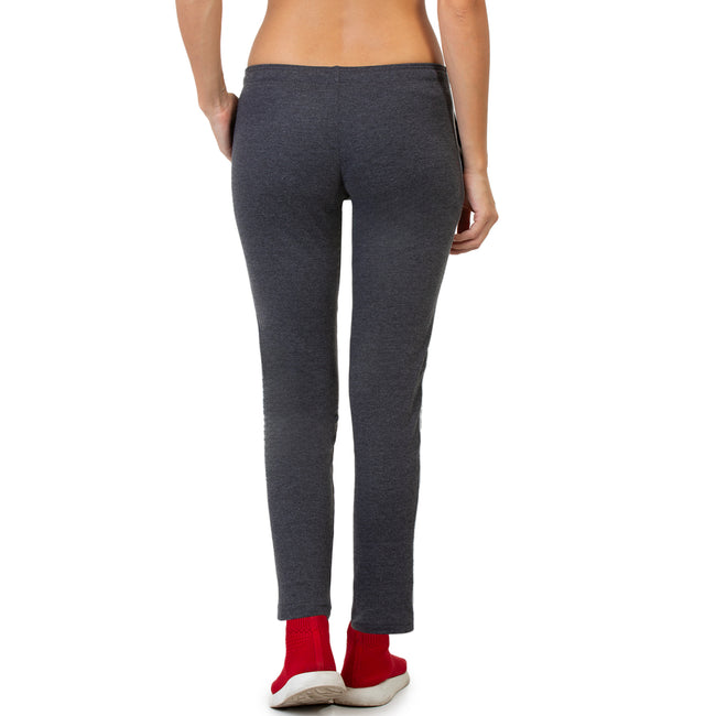 Women Grey Ankle Length Track Pant