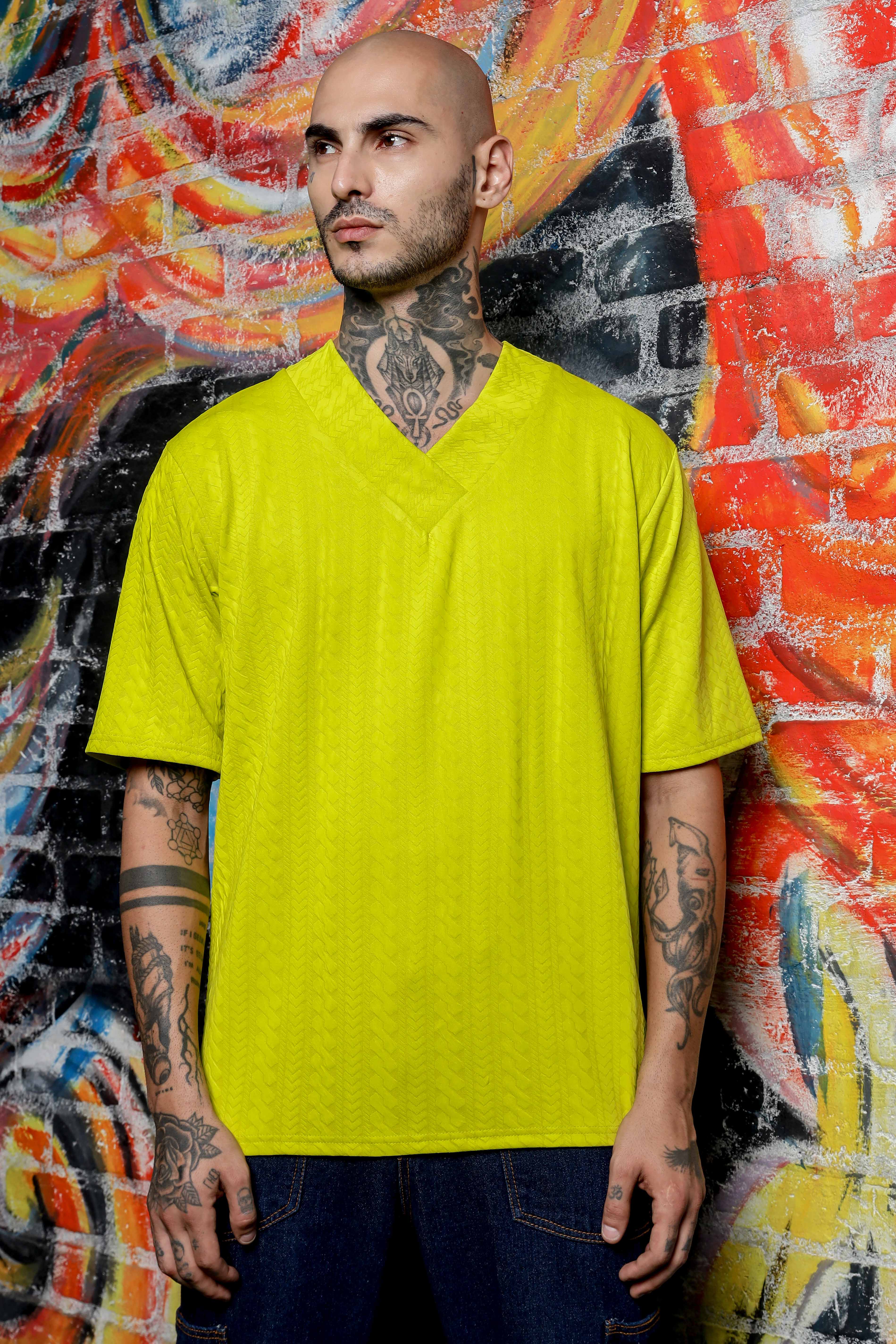 Unisex Green Oversized T-shirt