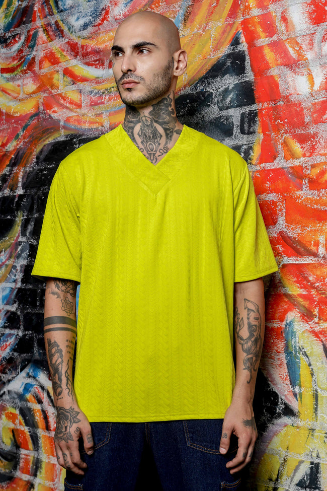 Unisex Green Oversized T-shirt