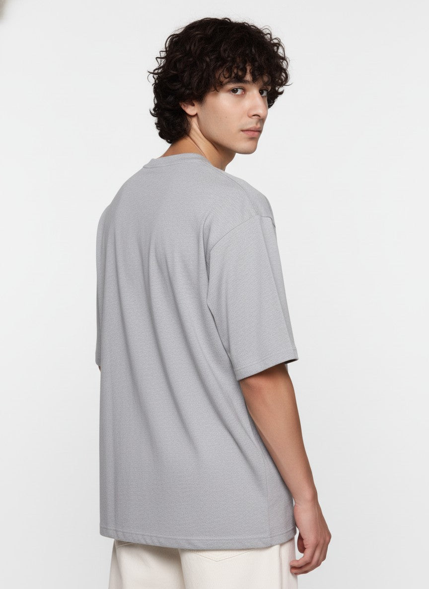 Men Oversized Cotton Tribal T-Shirt