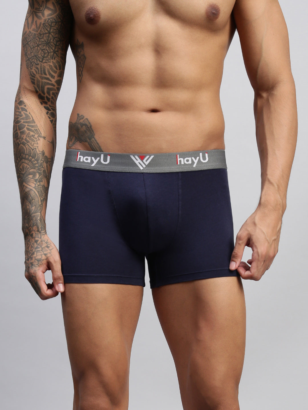 Men Pack of 2 Cotton Elastane Trunks