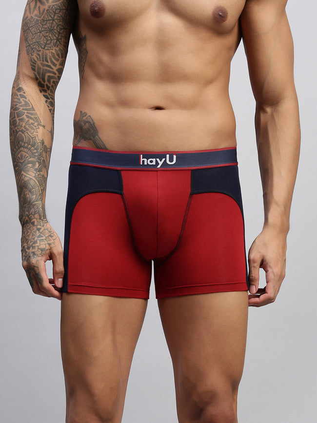 Men Red Modal Trunks