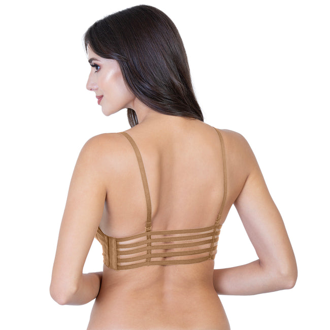 Non-Padded Non-Wired Medium Coverage Bralette