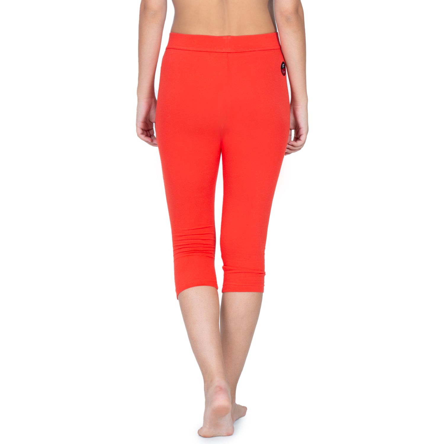 Women Coral 3/4th Length Capri